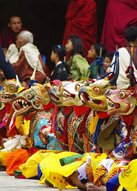 Mask Dance in Bhutan