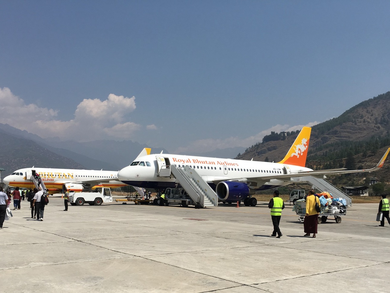 bhutan drukair airlines